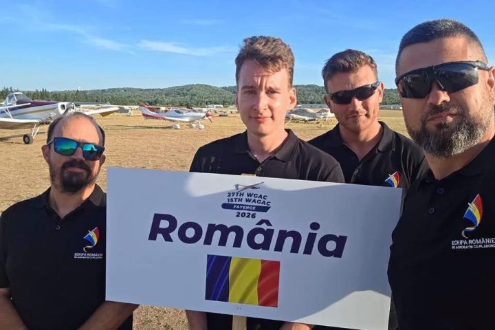 🏆 Aur mondial pentru Baia Mare! Raul Petrovan, campion mondial la acrobație cu planorul